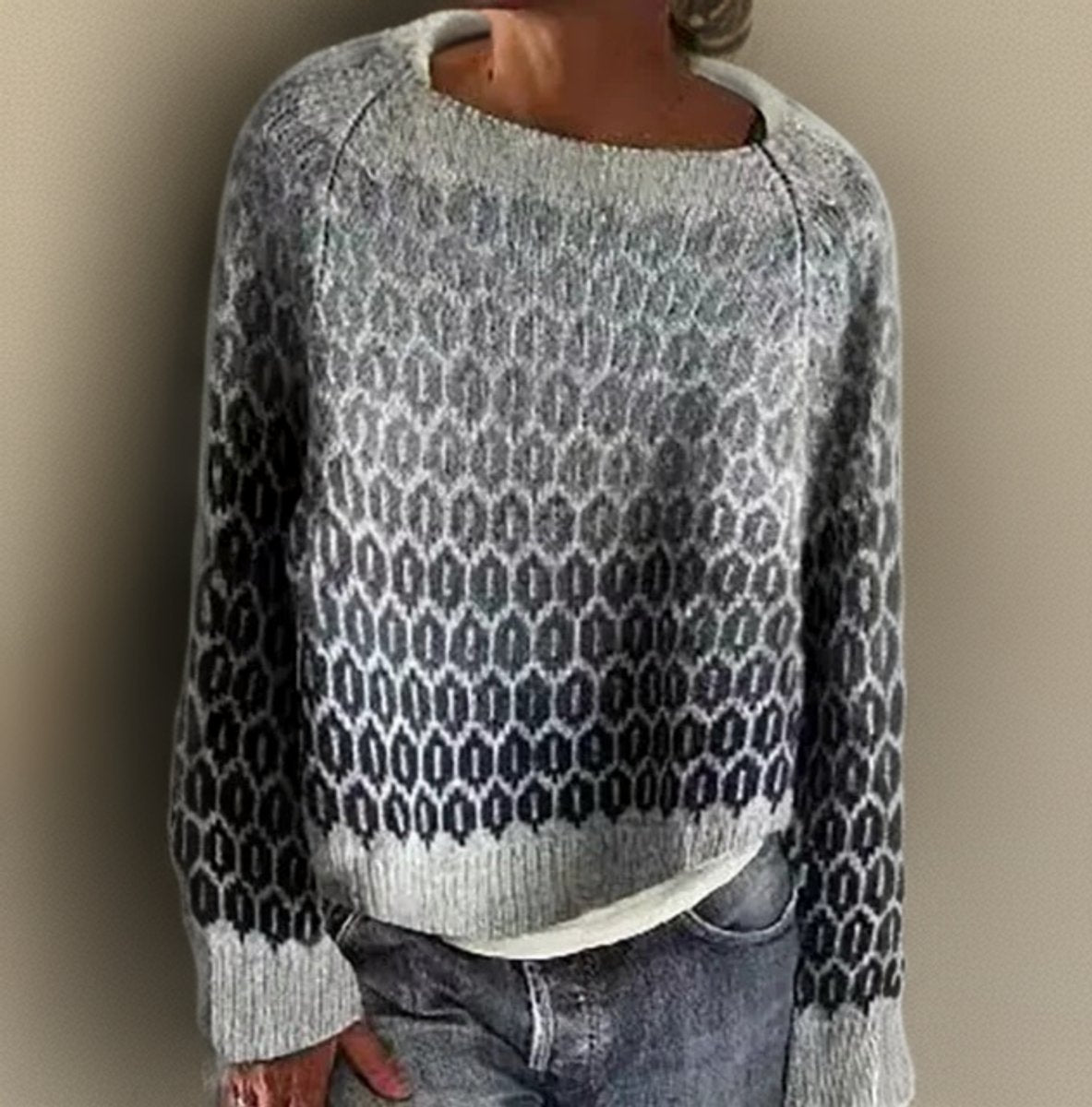 Charlotte Relaxed-Fit Icelandic Knit Sweater