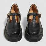 Charlotte Retro Chunky Platform Mary Janes
