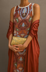 Annika Floral Maxi Dress and Coat Set