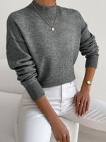 Marlene Ribbed Turtleneck Sweater