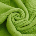 Greta Diamond Knit Turtleneck Sweater