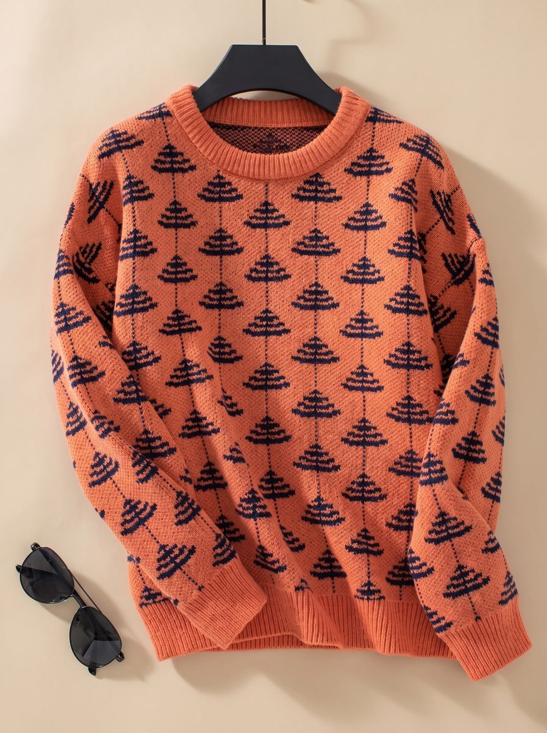 Emilia Christmas Tree Knit Sweater