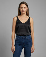 Greta Satin V-Neck Camisole Top