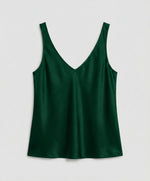 Greta Satin V-Neck Camisole Top