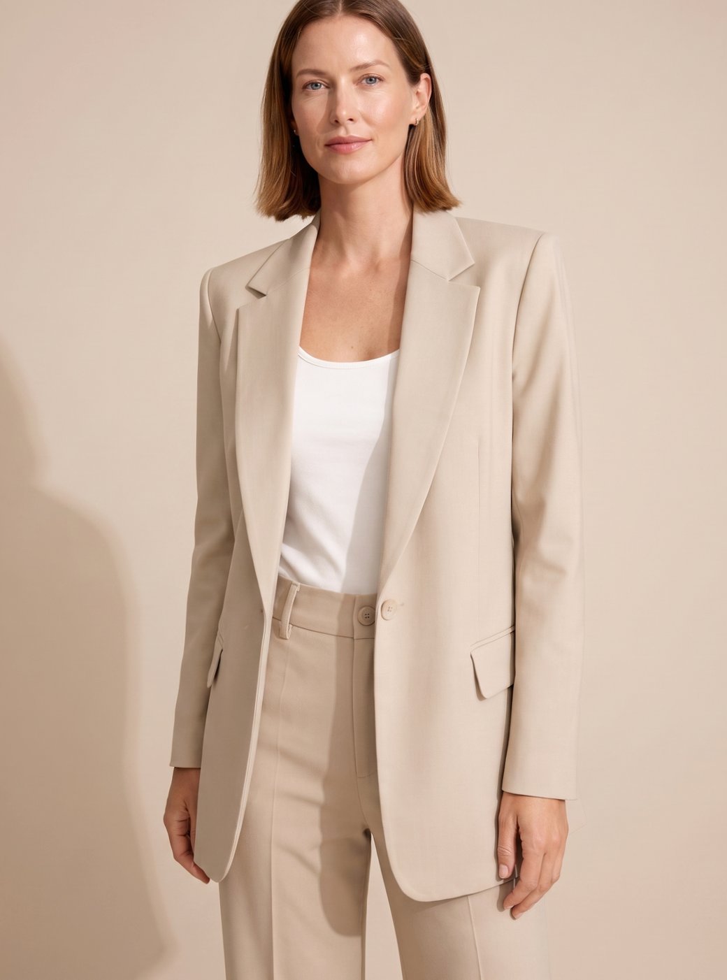 Elisabeth Flare Pants Blazer Two-Piece Suit