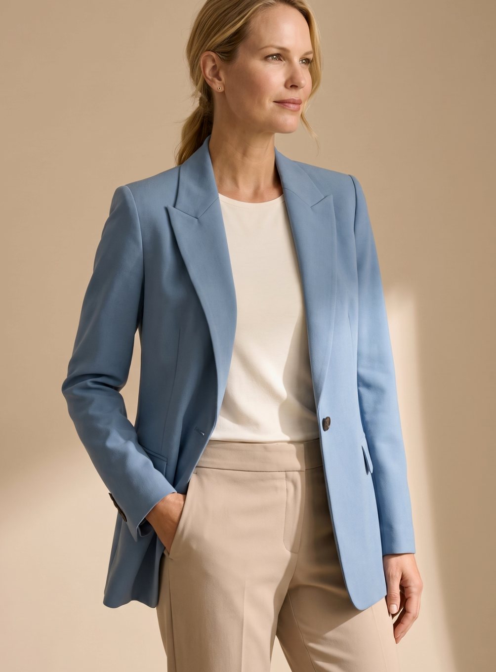 Elisabeth Flare Pants Blazer Two-Piece Suit