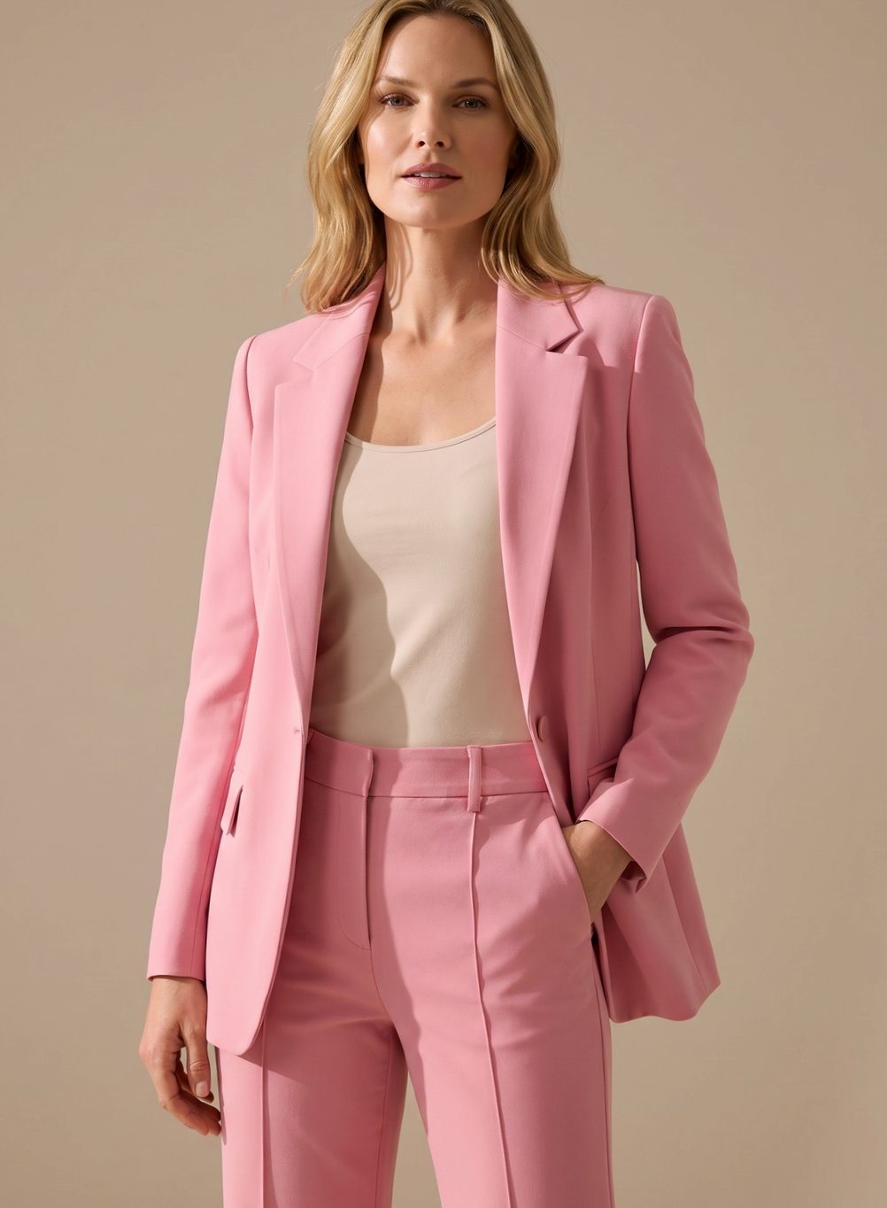 Elisabeth Flare Pants Blazer Two-Piece Suit