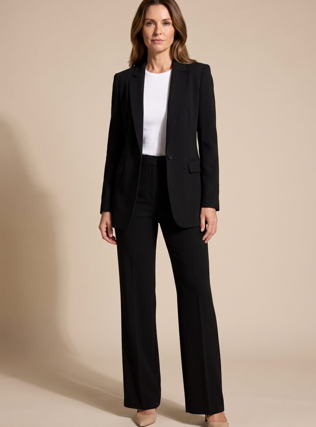Elisabeth Flare Pants Blazer Two-Piece Suit