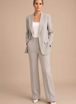 Elisabeth Flare Pants Blazer Two-Piece Suit
