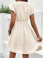 Elisabeth Lace Trim V-Neck Summer Dress