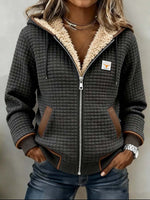 Annika Fleece-Lined Quilted Zip Jacket