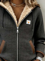 Annika Fleece-Lined Quilted Zip Jacket