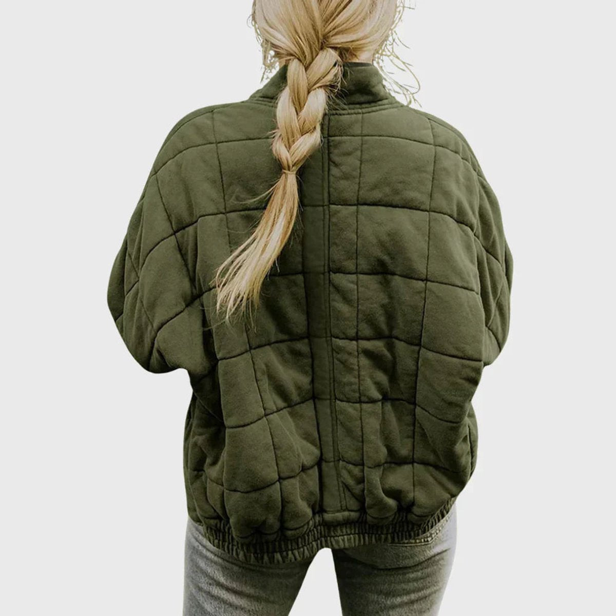 Nora Lightweight Quilted Zip Jacket