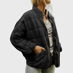 Nora Lightweight Quilted Zip Jacket