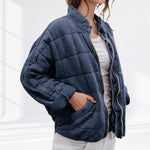 Nora Lightweight Quilted Zip Jacket