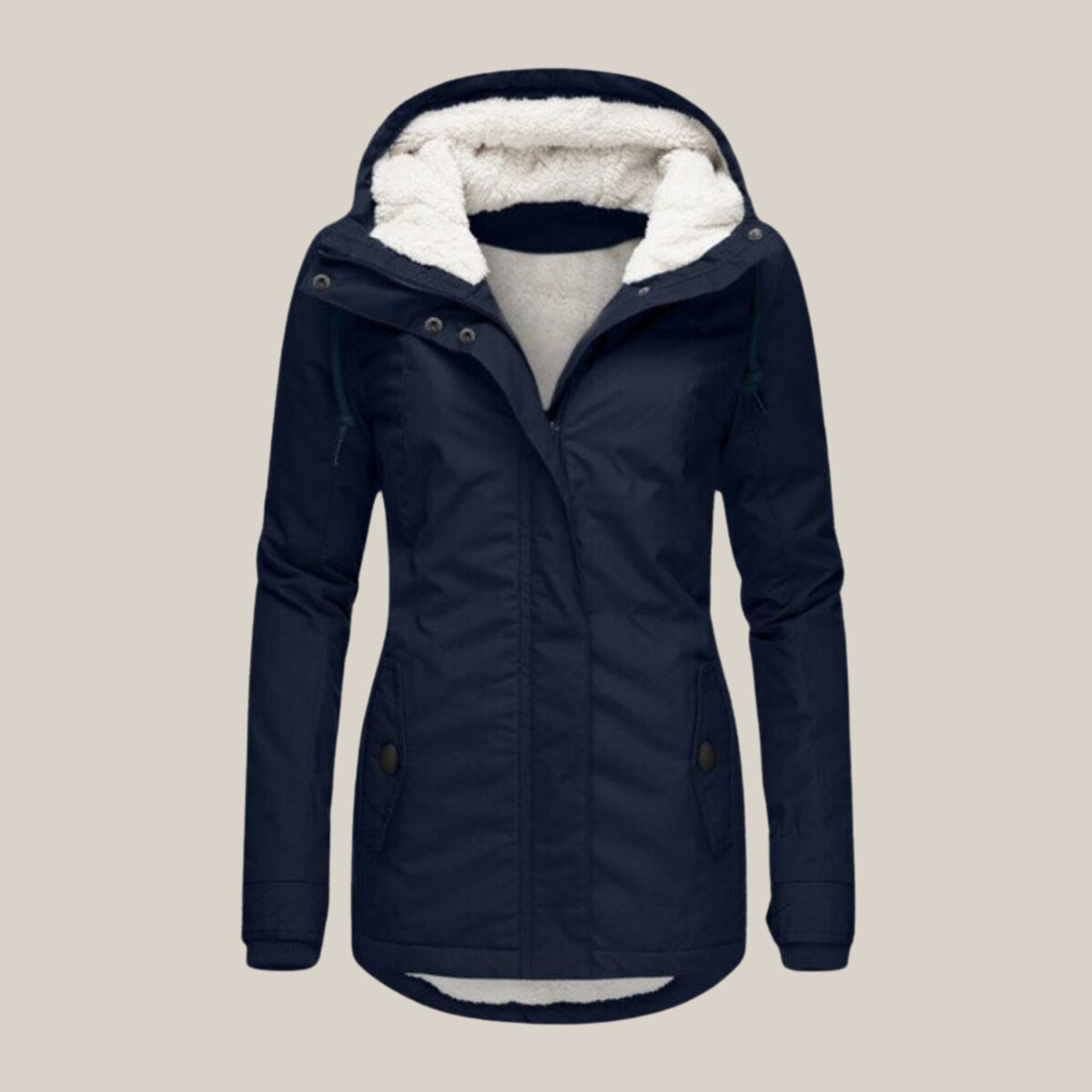 Leonie Fleece-Lined Hooded Winter Jacket
