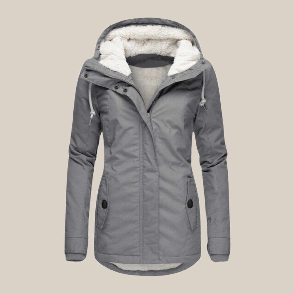 Leonie Fleece-Lined Hooded Winter Jacket
