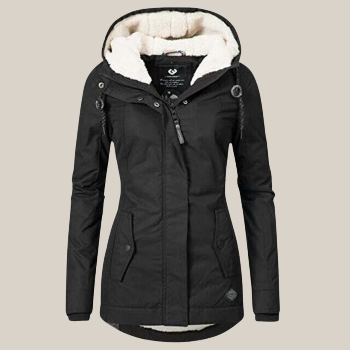 Leonie Fleece-Lined Hooded Winter Jacket