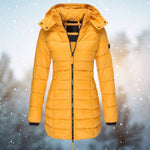 Emilia Fitted Hooded Quilted Jacket