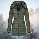 Emilia Fitted Hooded Quilted Jacket