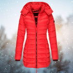 Emilia Fitted Hooded Quilted Jacket