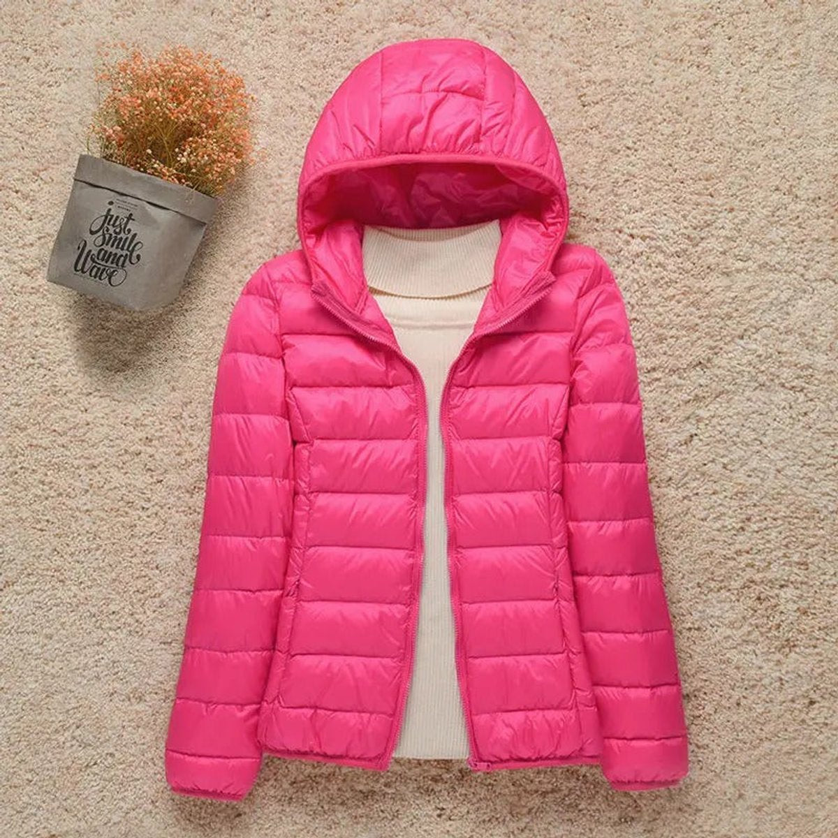 Elisabeth Ultralight Hooded Puffer Jacket