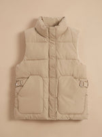 Marlene Flap-Pocket Quilted Vest