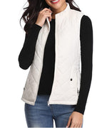 Leonie Lightly Lined Zip-Up Puffer Vest