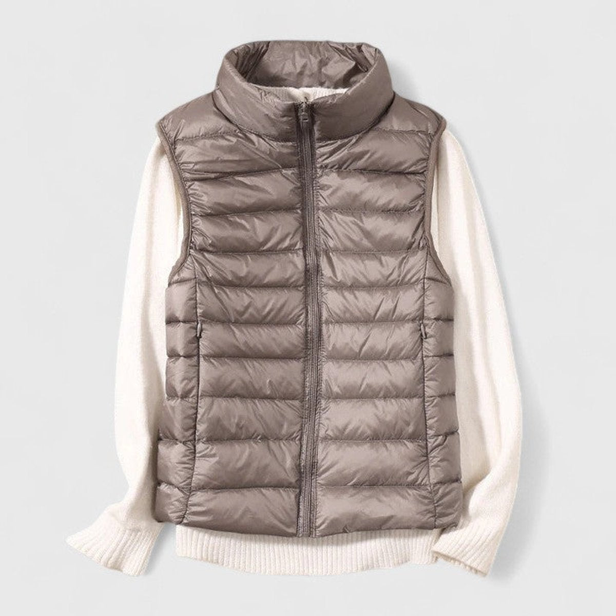 Mia Sleeveless Quilted Puffer Vest