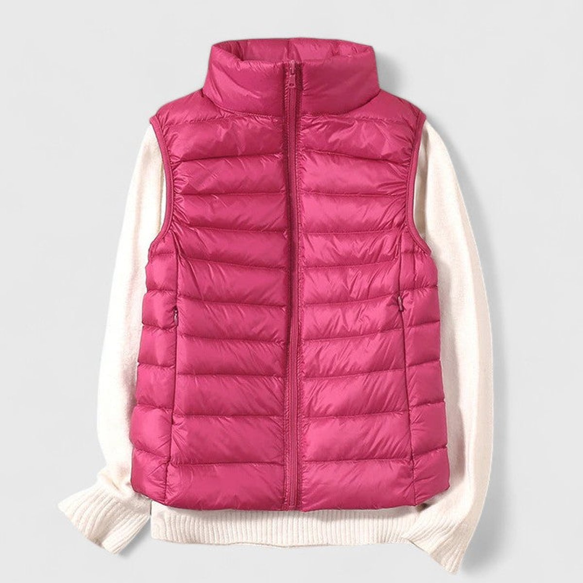 Mia Sleeveless Quilted Puffer Vest