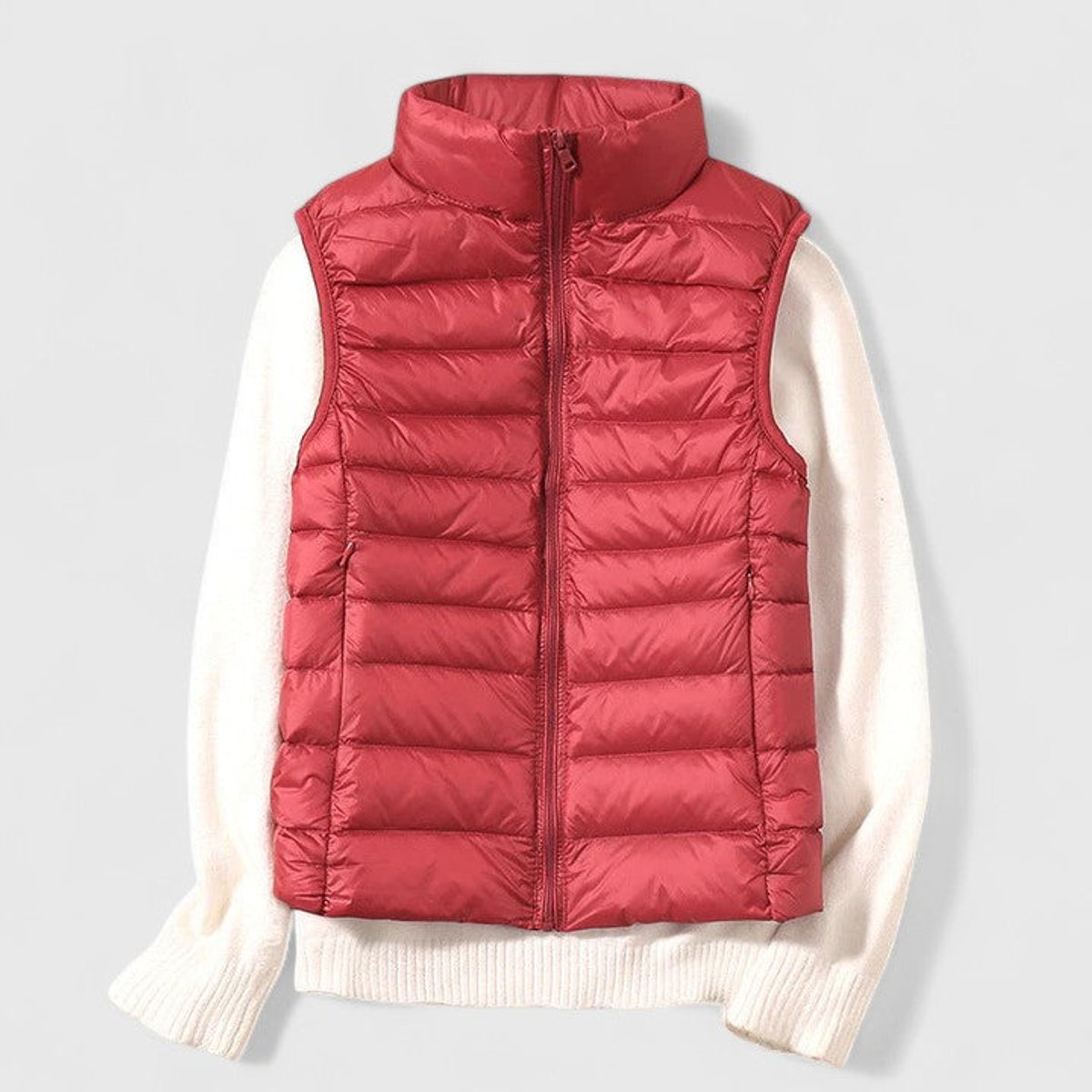 Mia Sleeveless Quilted Puffer Vest