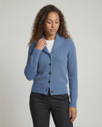 Frieda Notch Collar Knit Cardigan