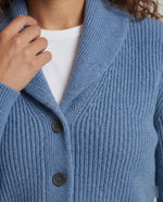 Frieda Notch Collar Knit Cardigan