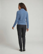 Frieda Notch Collar Knit Cardigan
