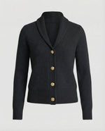 Frieda Notch Collar Knit Cardigan