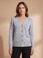 Katharina Heart Button Knit Cardigan