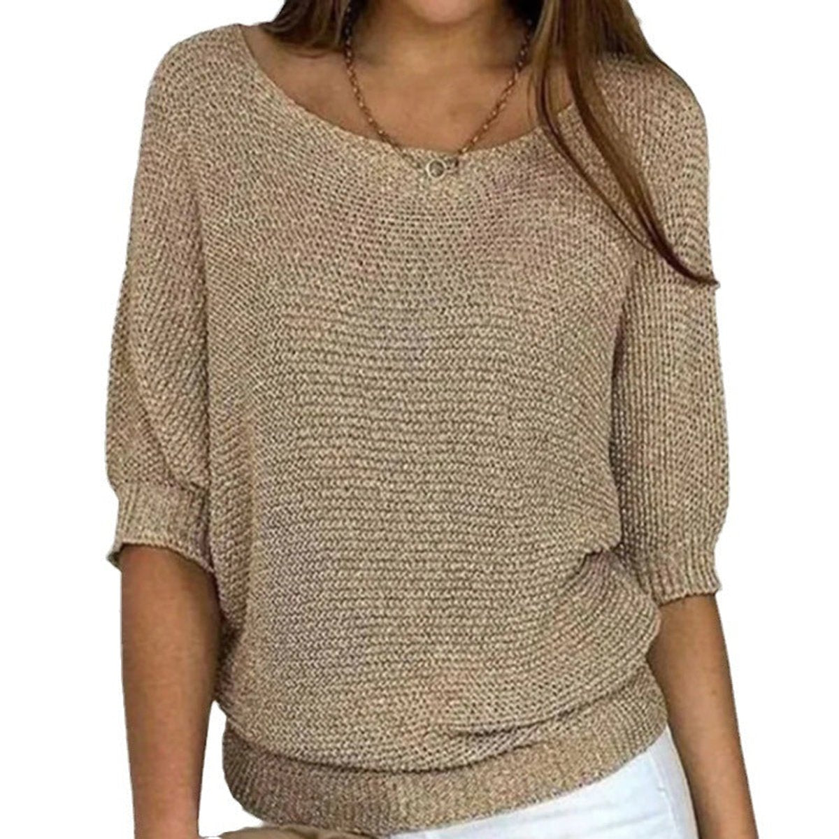 Lena Batwing Sleeve Oversized Sweater