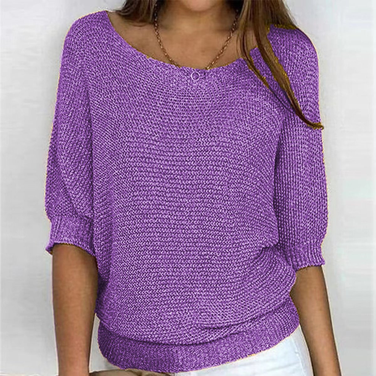 Lena Batwing Sleeve Oversized Sweater