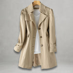 Katharina Cotton-Blend Trench Coat