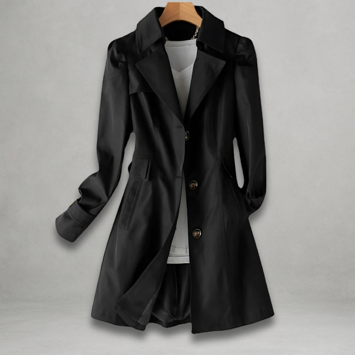 Katharina Cotton-Blend Trench Coat
