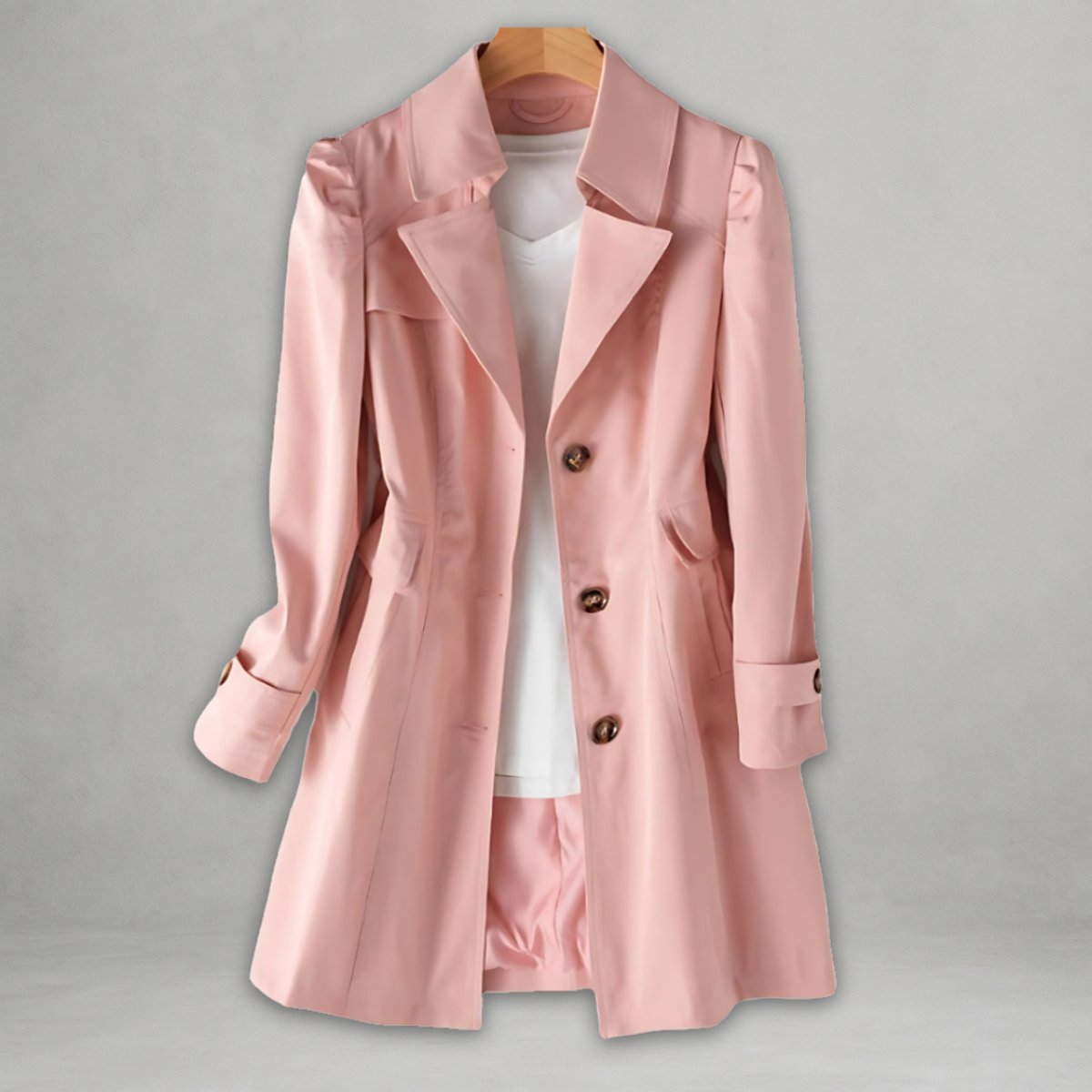 Katharina Cotton-Blend Trench Coat