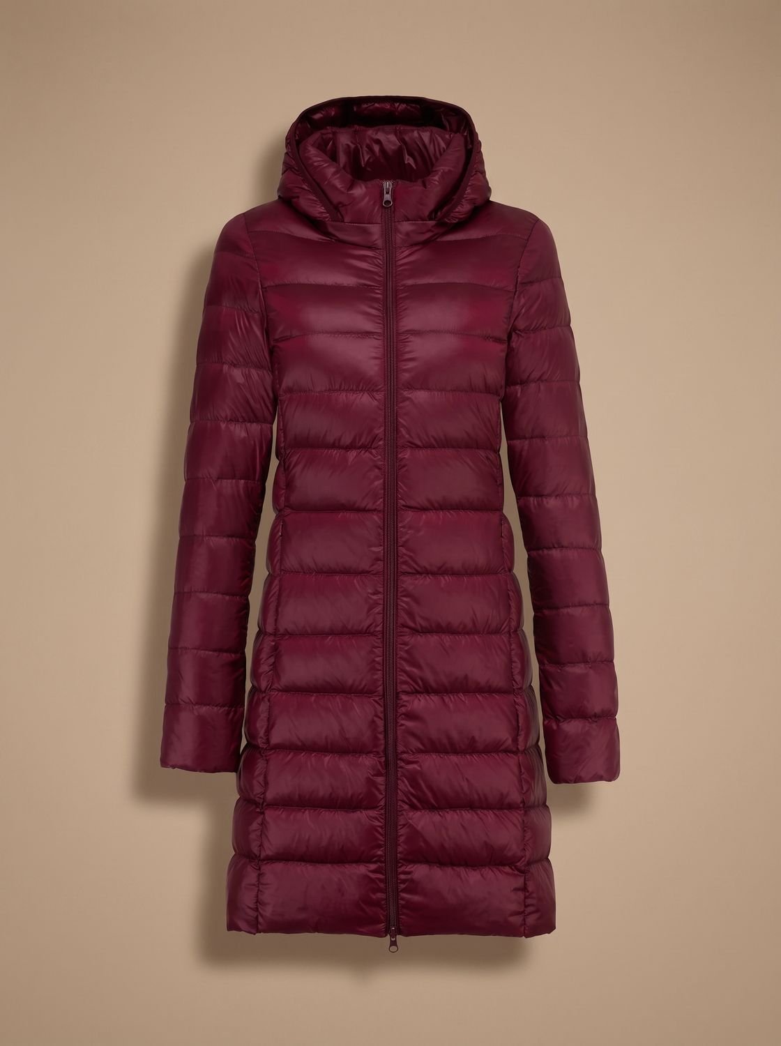 Nora Ultralight Long Hooded Puffer Jacket