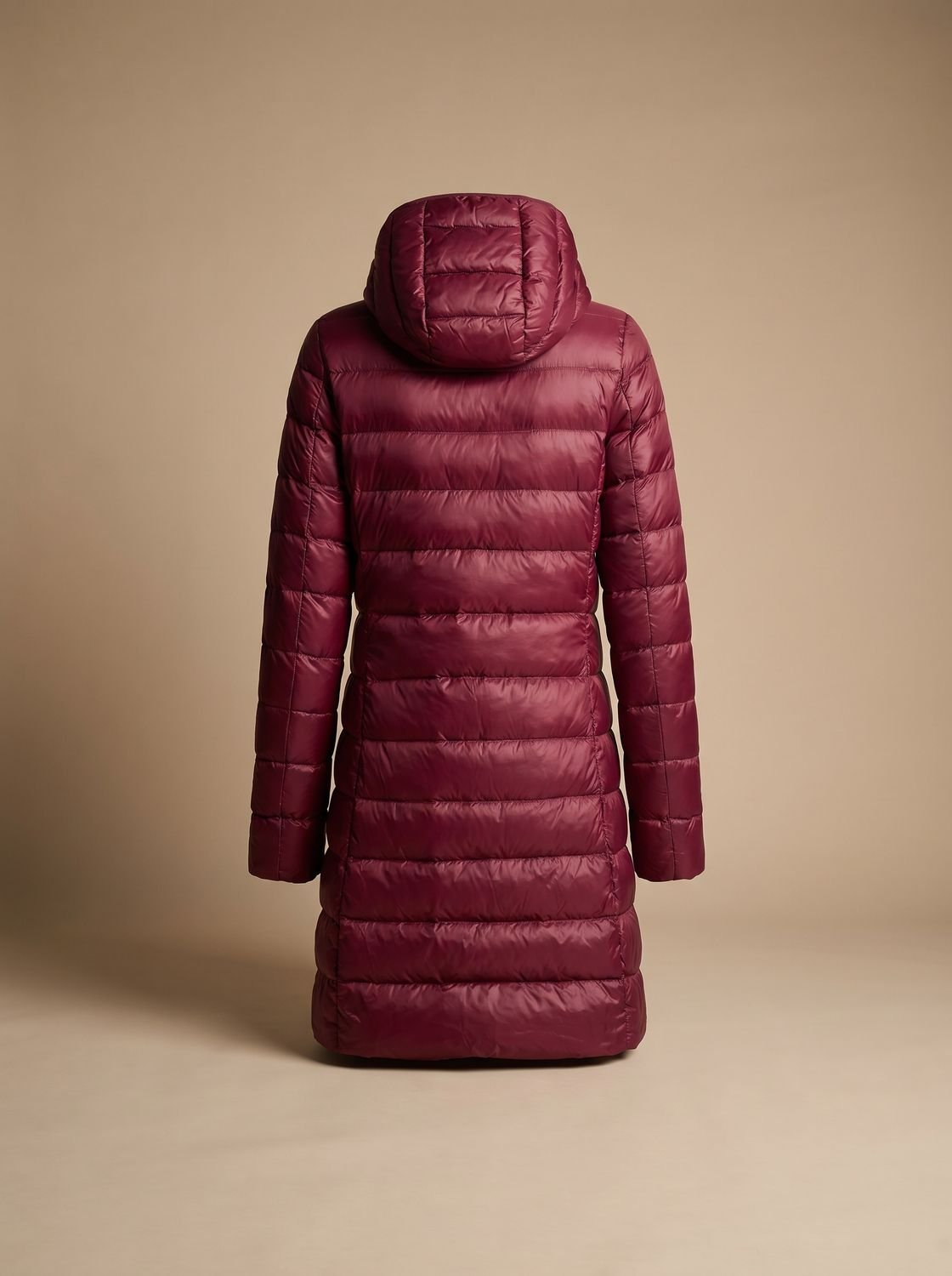 Nora Ultralight Long Hooded Puffer Jacket