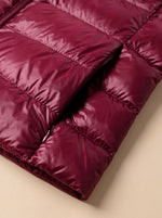 Nora Ultralight Long Hooded Puffer Jacket