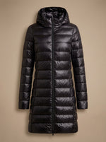 Nora Ultralight Long Hooded Puffer Jacket