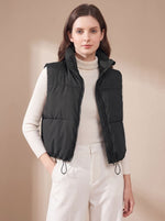 Annika Ultralight Cropped Puffer Vest