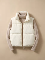 Annika Ultralight Cropped Puffer Vest
