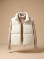 Annika Ultralight Cropped Puffer Vest