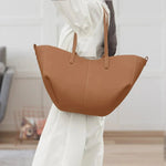 Marlene Vintage Faux Leather Large Tote Bag