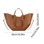 Marlene Vintage Faux Leather Large Tote Bag